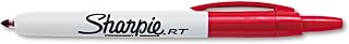 Sharpie Retractable Permanent Markers, Fine Tip, Red, 12/Pack (32702)