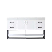 Caroline Bathroom Vanity White by Lighting Design – Wood, White, Model VF29260WH