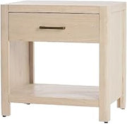 Trevin 1-Drawer Accent Table - Weathered Sand