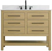 Karson Bathroom Vanity Honey Brown