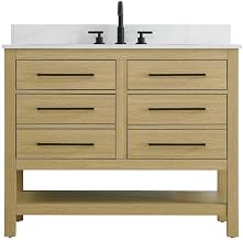 Karson Bathroom Vanity Honey Brown