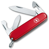 Recruit Swiss Army Knife by Victorinox – 84mm, Polypropylene, Red, Model 0.2503