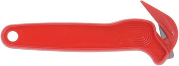 Pacific Handy Cutter Red Plastic Disposable Film Cutter - 6 1/2"L