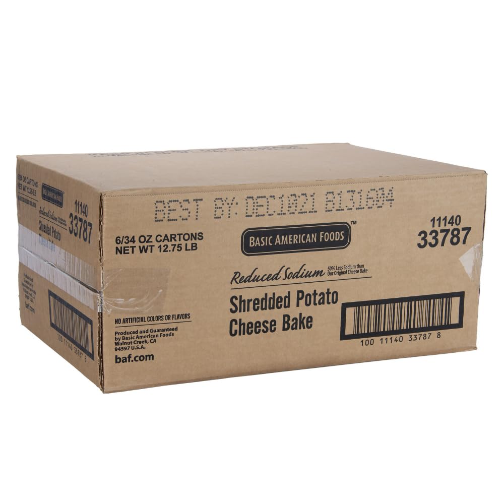 Potato Redishred Cheese Bake by Basic American Foods – Pack of 6