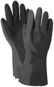 Ansell Neoprene 29-865 Black Unsupported Gloves