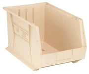 QUANTUM STORAGE SYSTEMS Ivory / 18L x 11W x 10H / Ultra Stack & Hang Open Storage Bins