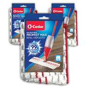 O-Cedar 3 Count (Pack of 1) / White / 3 Replacement Heads