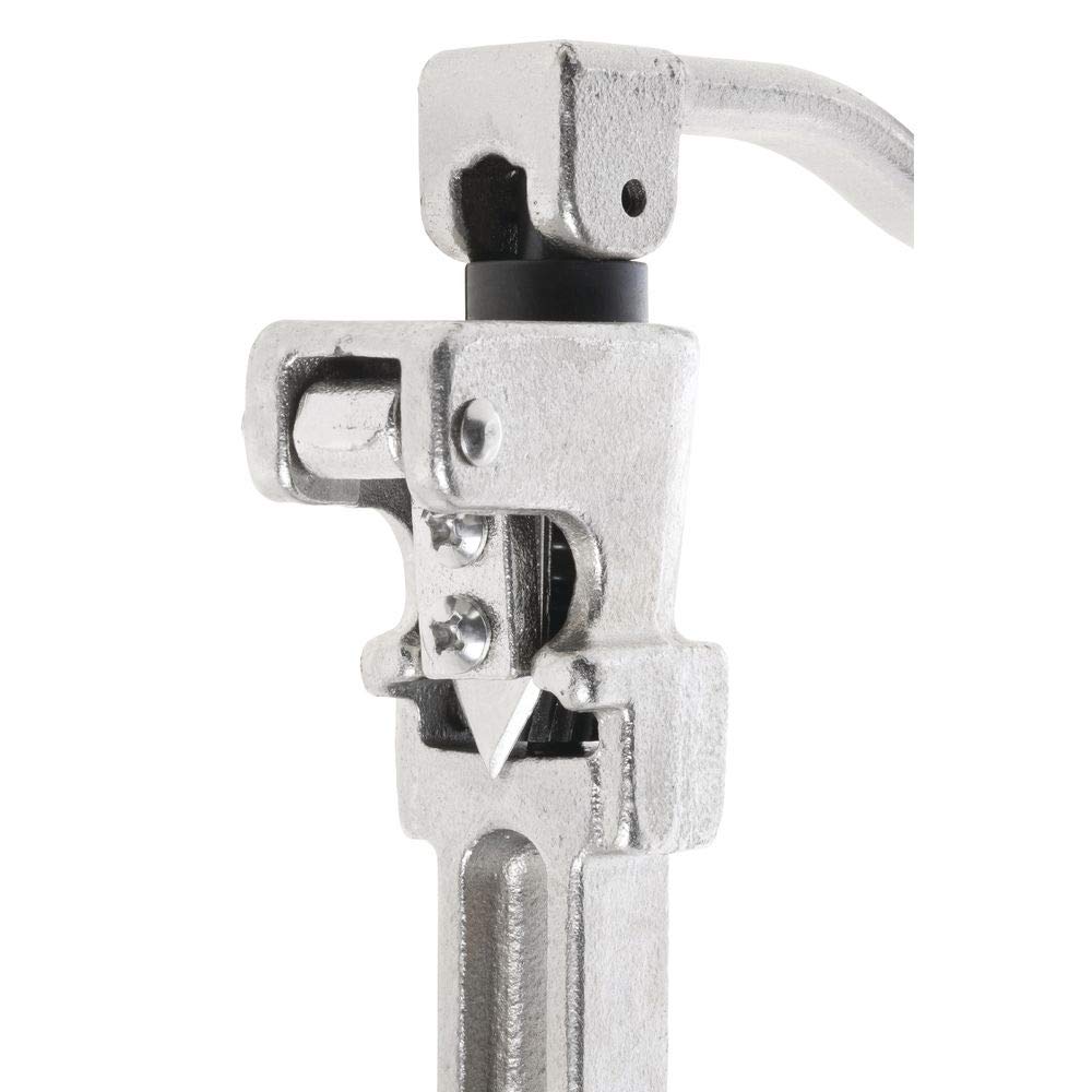 Table Mount Can Opener Stainless Steel - Up to 7" H Cans by HUBERT – Large, Cast Aluminum, Natural, Model TMC07