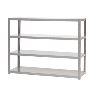 Global Industrial 4 Shelf – Extra Heavy Duty Steel Shelving Unit, 48" W x 18" D x 60" H, Gray