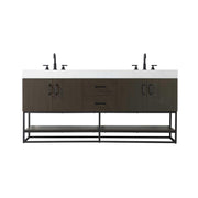 Caroline Bathroom Vanity Mocha Brown by Lighting Design – Wood, Mocha Brown, Model 5608963