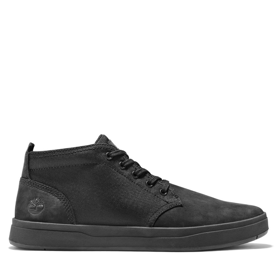 Men's Davis Square Chukka Shoes by Timberland – Leather, Blackout