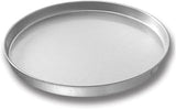Chicago Metallic Pizza Pan, 62.6 oz., 12" dia. x 1", round | 62.6 oz., 12" dia. x 1", round, straight sidewalls, 26 gauge aluminized steel, plain
