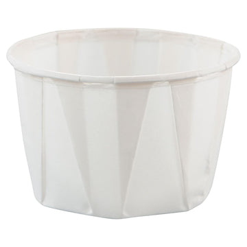 2 Oz Treated Paper Soufflé Portion Cups in White by SOLO – Paper, White, Model SCC200