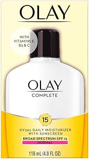 Olay Complete Moisturizer Normal Spf#15 4 Ounce (118Ml) (2 Pack)