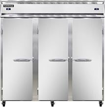 3RFF-SA Three Section Reach-in Refrigerator/Freezer (1 Refrigerator Section/2 Freezer Sections), Stainless Exterior