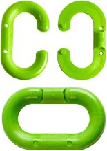 Mr. Chain Plastic Master Link, 2" Heavy Duty Link, Safety Green, 10/Pack