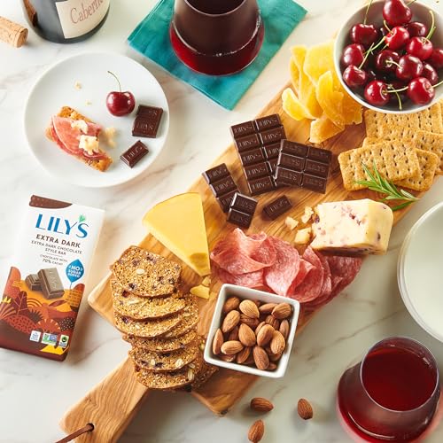 Lily's Extra Dark Chocolate Style / 2.8 Ounce (Pack of 12) / Extra Dark Candy & Chocolate Bars