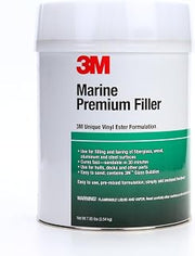 3M Marine Premium Filler, 46005 1 qt , White