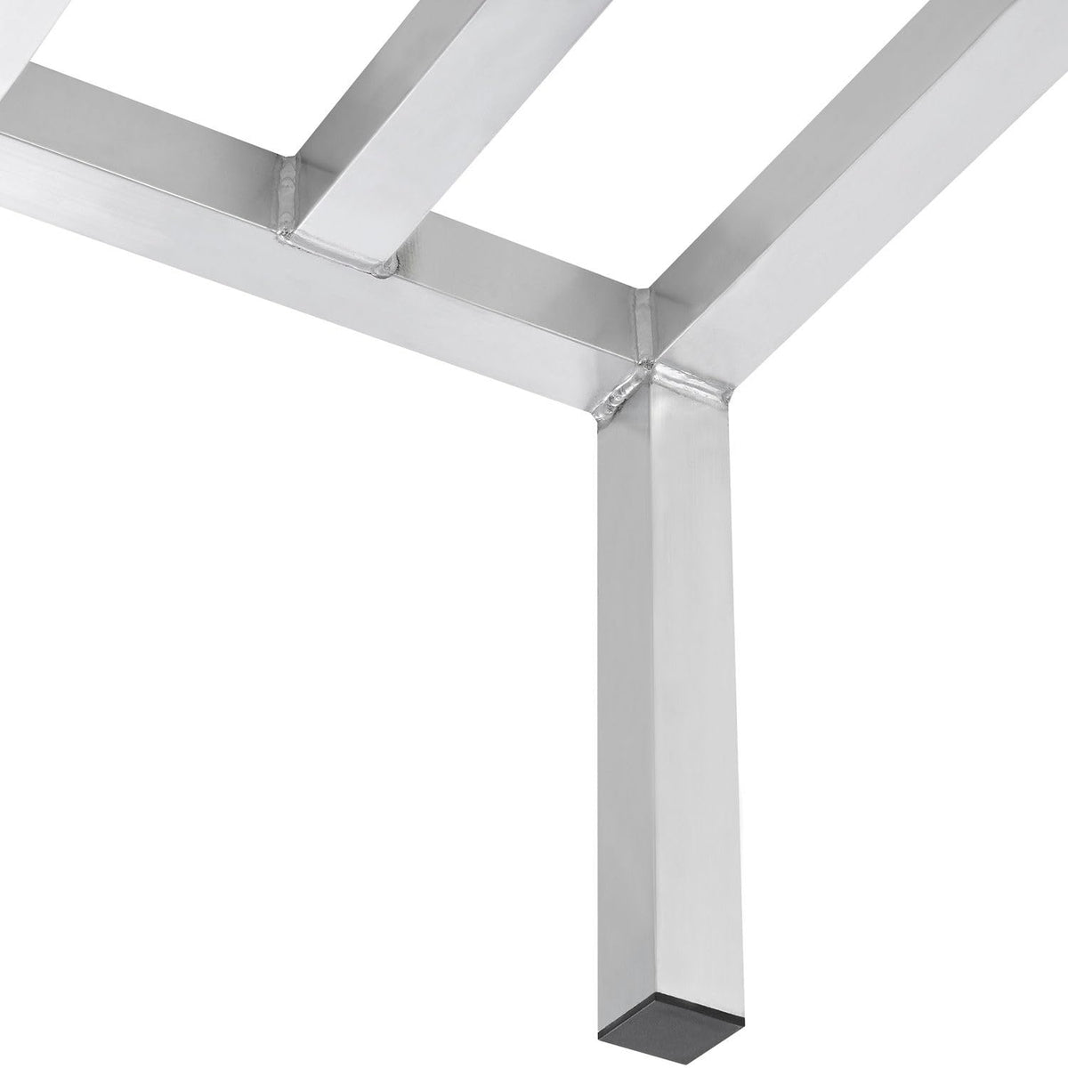 Aluminum Dunnage Rack by Global Industrial – 36" W x 20" D x 12" H, Aluminum, Silver, Model DR-362012