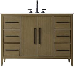 Elegant Kitchen and Bath 48" Single Bathroom Vanity in Chestnut Brown