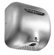 XLERATOR 7 amps; 208 volts / Standard Nozzle / Brushed Stainless Steel Bath
