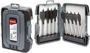 Makita 1/4-Inch Hex Shank Flat Wood Spade Bit (9 Pieces)