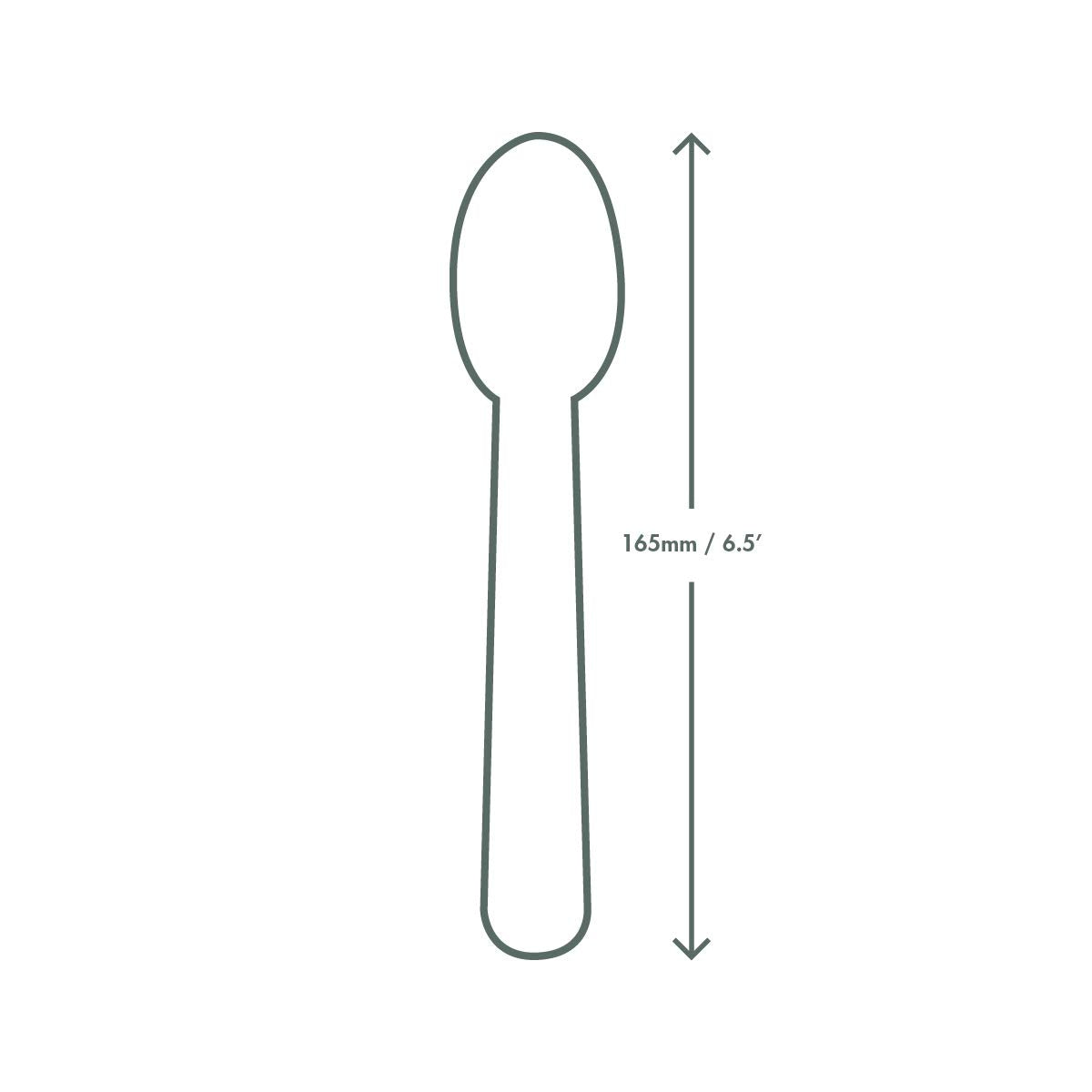 Plant-based Compostable 6in Wooden Spoon (Case of 1000) by Vegware – Wood, Wooden, Pack of 1000, Model VT-SP6