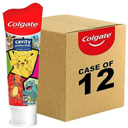 Colgate Bubble Fruit / 4.6 Ounce (Pack of 12) / Pokemon Toothpaste