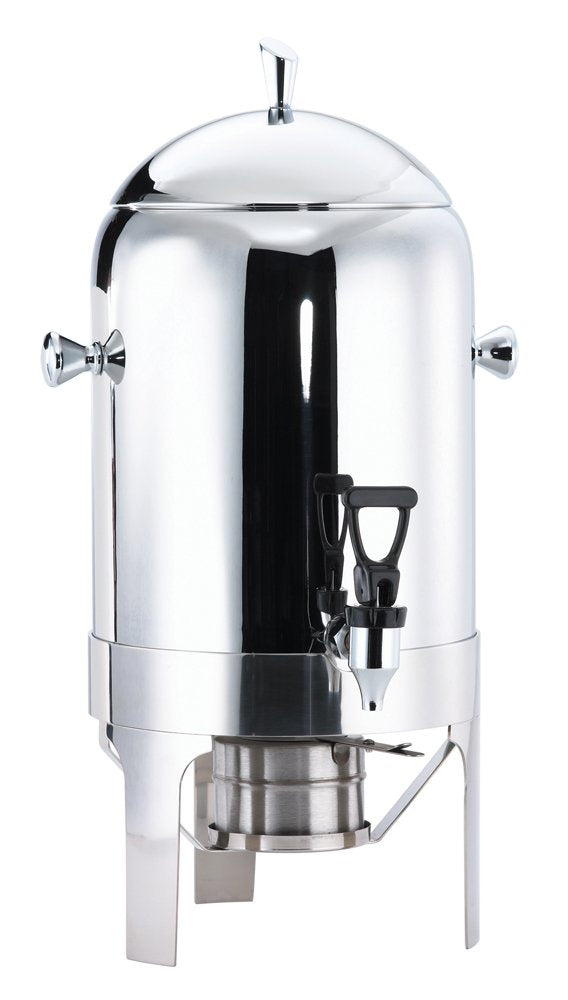 Harmony Coffee Urn 11 quart by Browne Foodservice – round, 11.0 quarts, Stainless Steel, Metal, Model 575178