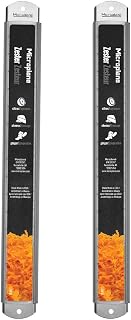 Microplane Twin-Pack: Durable 12" Stainless Citrus Zester with Cover for Kitchen