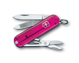 Classic SD Swiss Army Knife by Victorinox – 1.3", Pink Transparent, Model 0.6223.T5B-X1