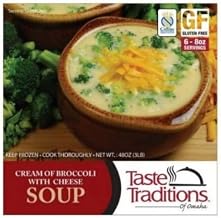 Taste Traditions Gluten Free Cream of Broccoli with Cheese Soup, 3 Pound -- 6 per case.