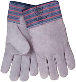 Tillman 1524K Cowhide Full Leather Back Kevlar Stitched Gloves, Large Pkg = 12
