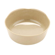 16 oz Beige Scallop Edge Melamine Soup Bowl (Set of 12) by GET – 16 ounces, Melamine, Brown, Pack of 12, Model 0163-TD