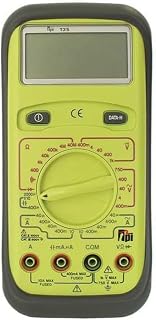 TPI 135 Manual-Ranging, Average-Sensing Digital Multimeter with Protective Boot, 750VAC, 1000VDC, 10 Amp, 40 Megaohms, 20,000 Microfarads