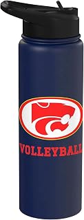 Carlisle High School Wildcats Volleyball Stainless Steel Insulated Water Bottle