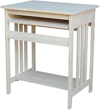 Unfinished Computer Stand with Sturdy Construction, Versatile Design, Ideal for Office Use, Compact Size, Durable Material