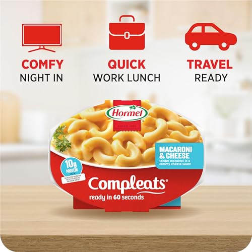 HORMEL COMPLEATS Macaroni & Cheese / 7.5 Ounce (Pack of 7) / 1 Macaroni & Cheese