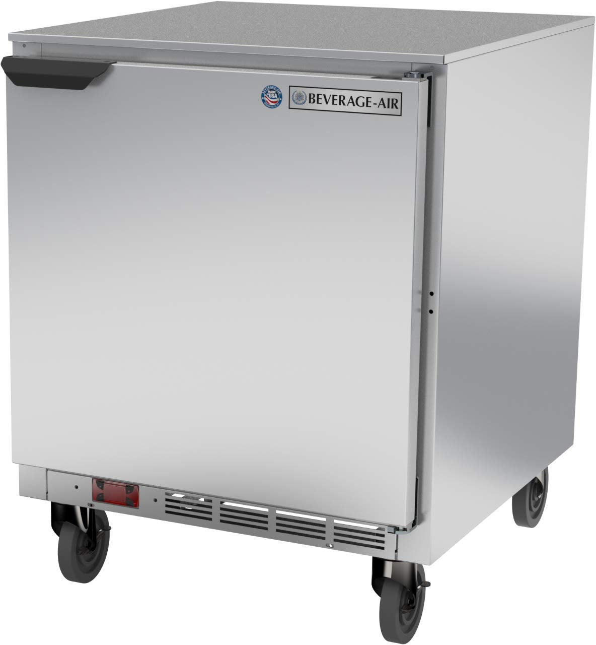 One-Section Undercounter Refrigerator by Beverage Air – 27", Stainless Steel, Model UCR27AHC