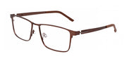 Eyeglasses FLX 1007 MAG-SET 210 Matte Coffee by Flexon – 57/18/145, Plastic, Matte Coffee, Model Flx1007mag-set