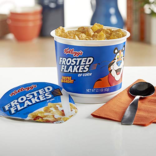 Kellogg's Frosted Flakes corn / 2.1 Ounce (Pack of 12) / 1 Cold Cereal