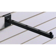 Slatwall Faceout Straight Arm 12" Black by Retail Resource – Model SSW12B