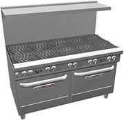 Southbend 4602AA Range, 60" Wide, 10 Burners with Wavy Grates (27,000 Btu), With