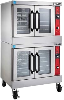 Vulcan VC55E Electric Convection Oven, Double Stack, 240V with Legs