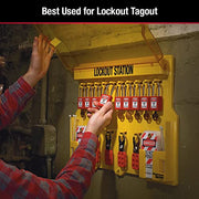 Master Lock Includes 10 Zenex Padlocks / Includes 4 Zenex Padlocks / Yellow Devices