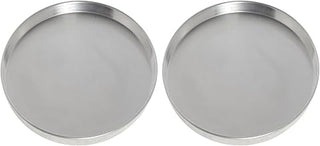 American Metalcraft A2012 Serving Tray, Aluminum, 12"" Dia., Silver (Pack of 2)