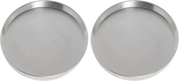 American Metalcraft A2012 Serving Tray, Aluminum, 12"" Dia., Silver (Pack of 2)