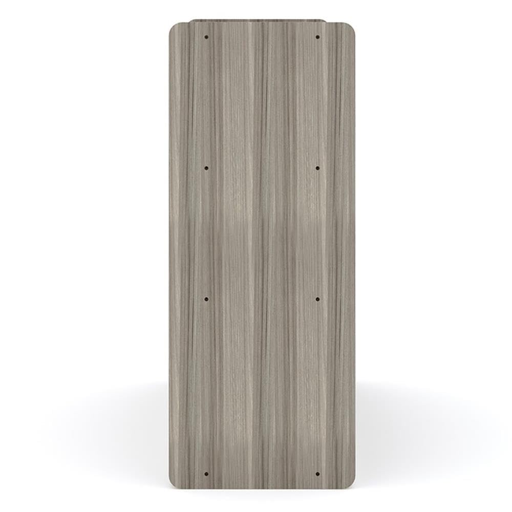 Contemporary Wood Composite School Age Shelf Storage in Gray by Tot Mate – Wood, Shadow Elm Gray, Model TM2306R.0W92