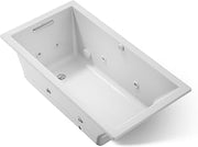Kohler K-1168-XHGH-95 Underscore Rectangle Bathtub, Ice Grey