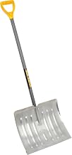 True Temper 1641000 Aluminum Snow Shovel with D-Grip Steel Handle